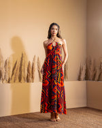 SUNDOWN BACKLESS MAXI DRESS
