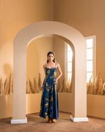 WILLOW PANELLED MAXI DRESS