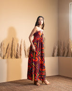 SUNDOWN BACKLESS MAXI DRESS