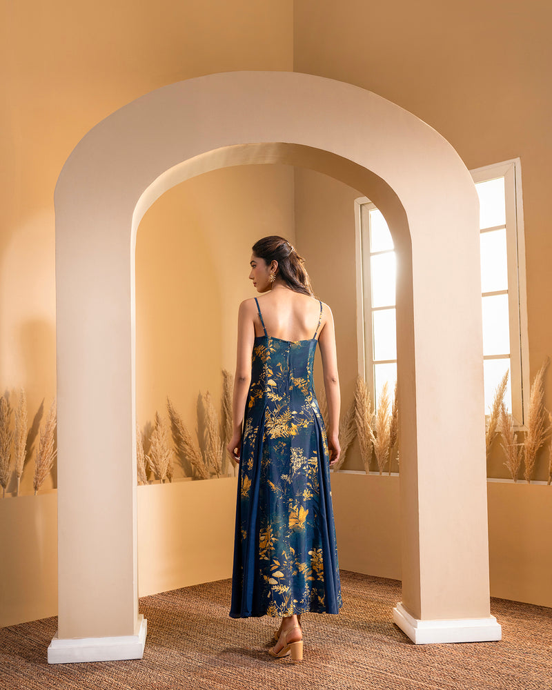 WILLOW PANELLED MAXI DRESS