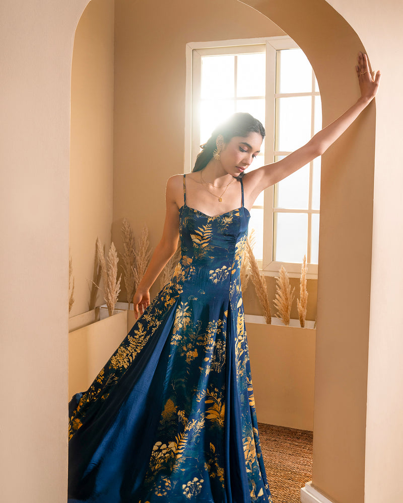 WILLOW PANELLED MAXI DRESS