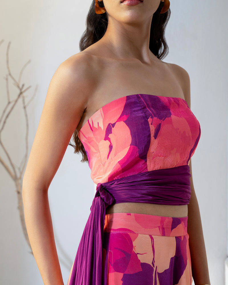 EDEN STRAPLESS CO-ORD SET