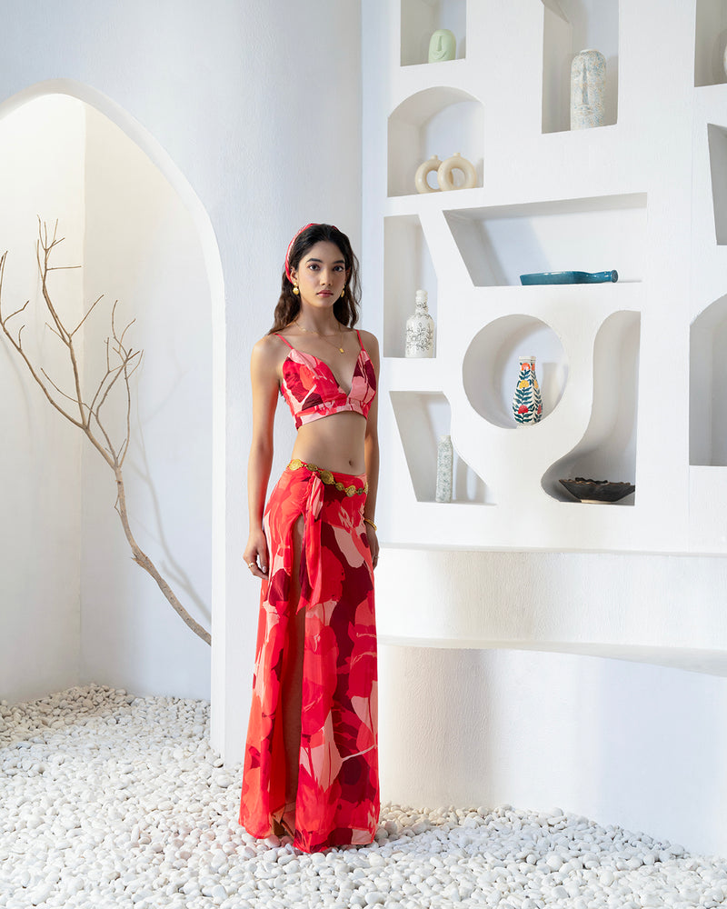 EDEN HIGH-SLIT CO-ORD SET