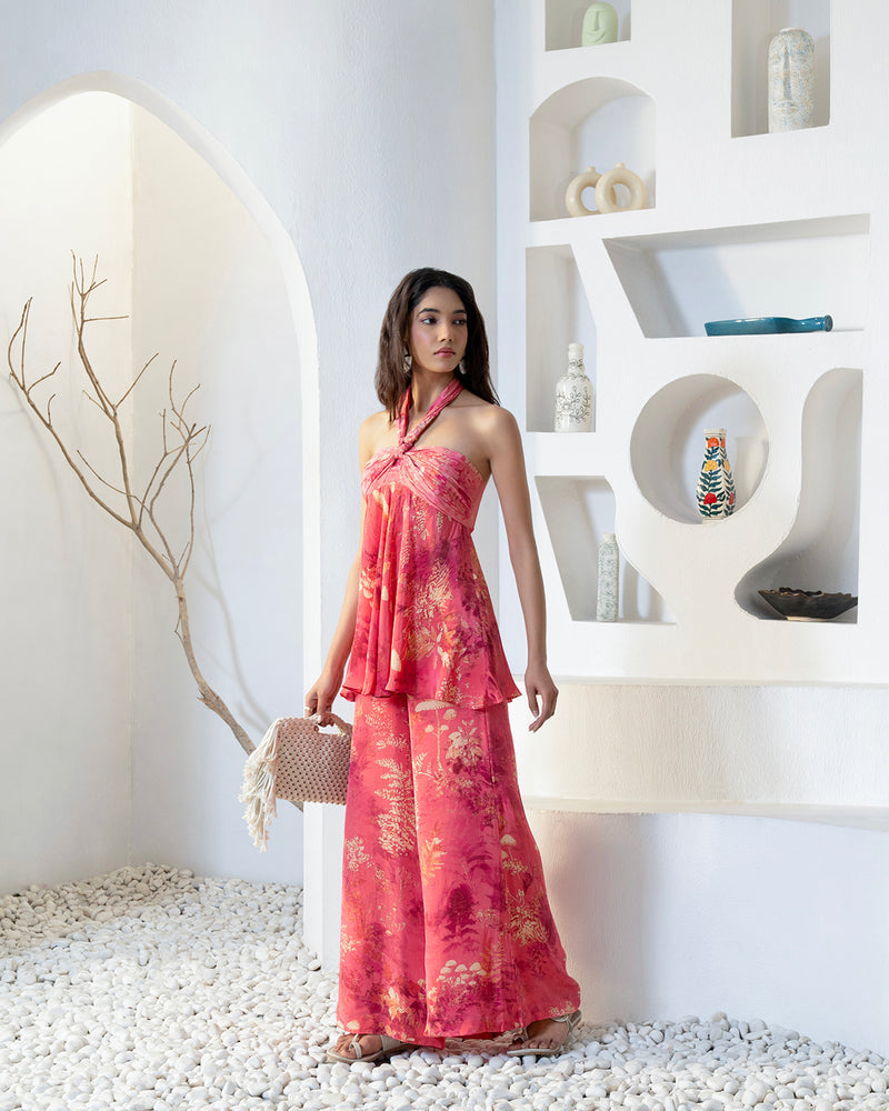 WILLOW HALTER CO-ORD SET