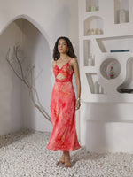 WILLOW TONED MAXI DRESS